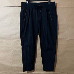 Athleta | Trekkie North Jogger Pants Ripstop Pull-On Pant Black Size 14 Petite